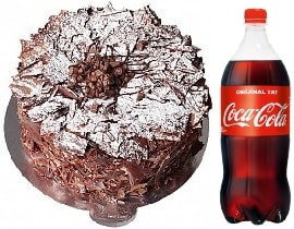 4-6 Kişilik Parça Çikolatalı Pasta Samsun pasta