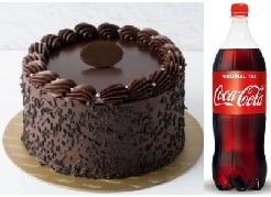 Geleneksel Çikolata Lezzeti ve 1 Lt Cola Menüsü Samsun pasta