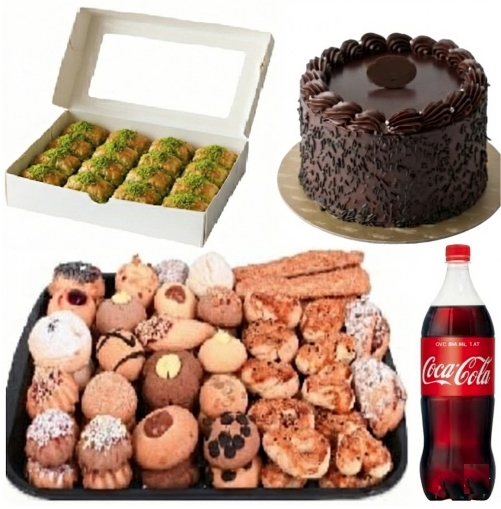 Hijyenik Üretim 4 Kişilik Fıstıklı Menü Samsun pasta