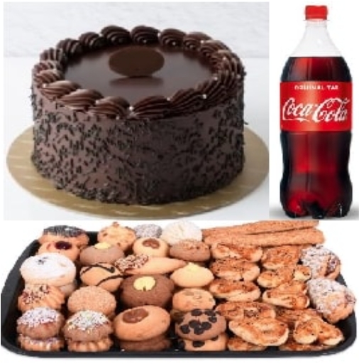 Kare Dikdörtgen Çikolatalı Yaş Pasta 6-9 Kişilik Menü Samsun pasta